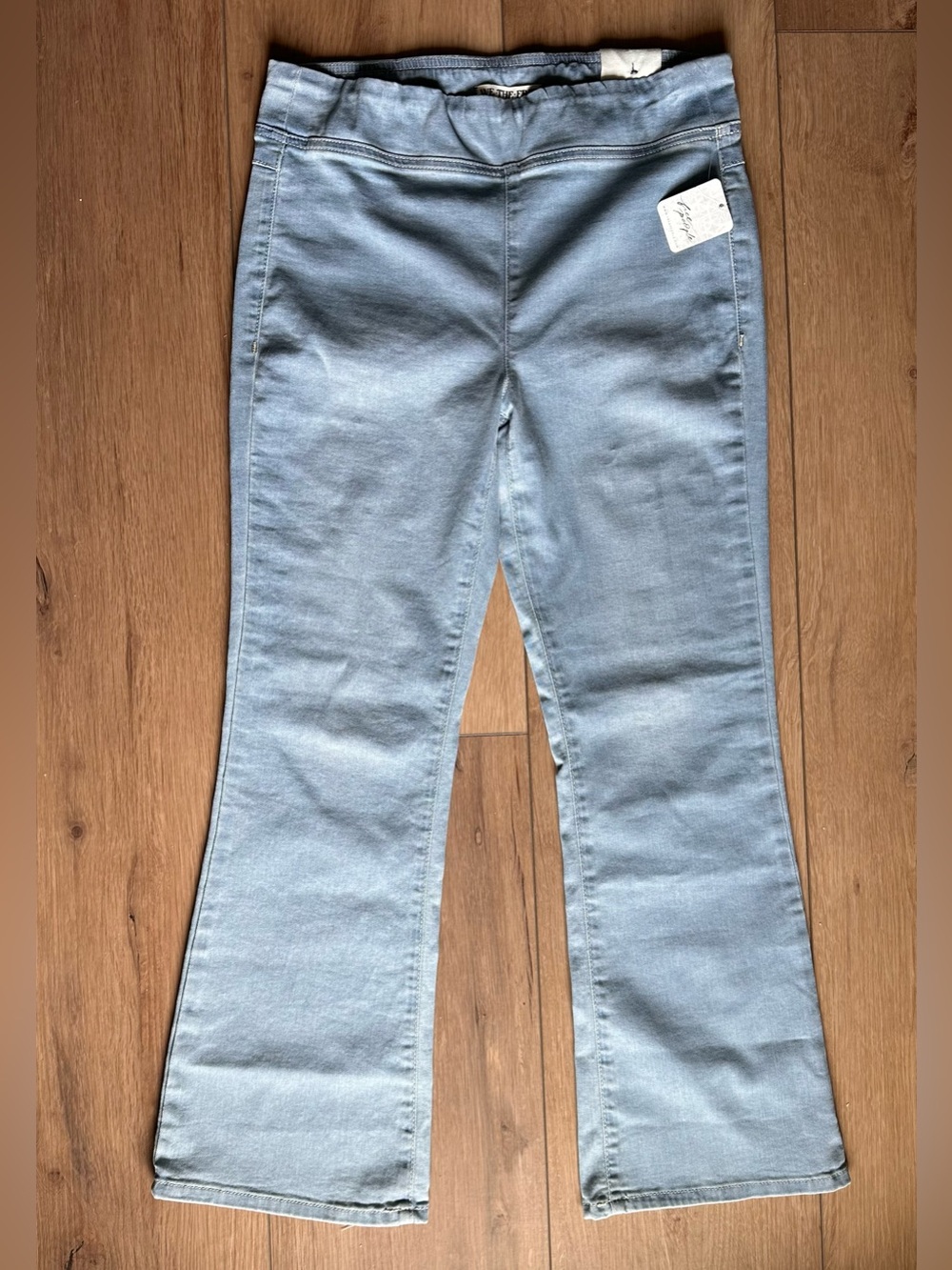We The Free Light Wash Flare Jeans